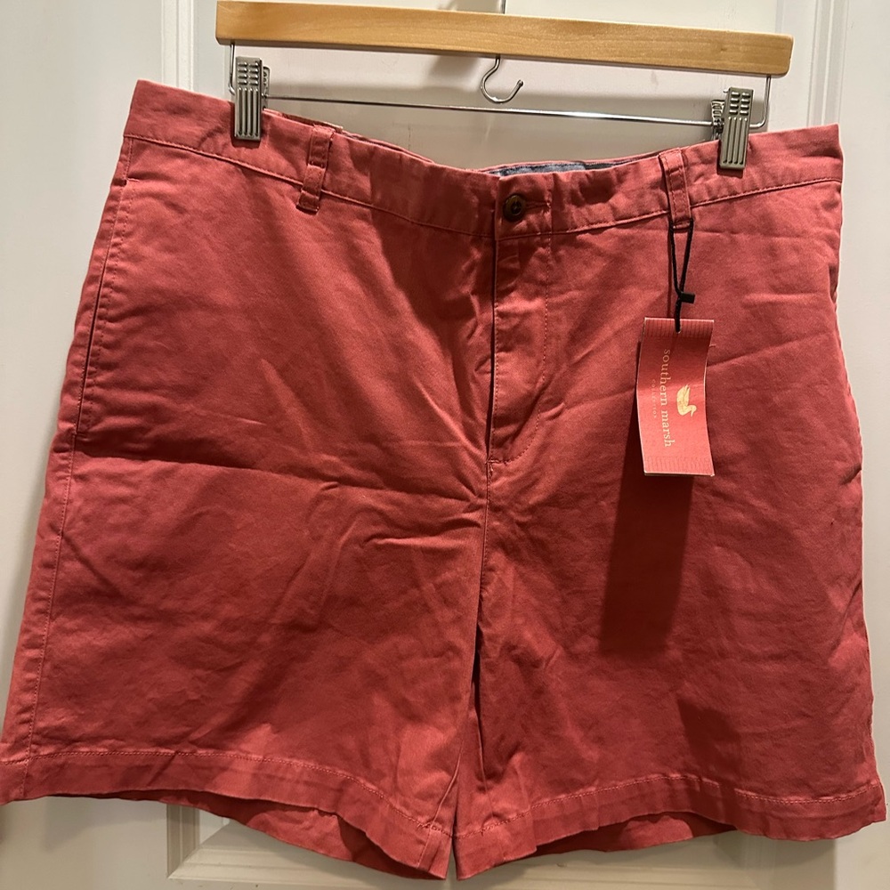 Southern Marsh Regatta Stretch Shorts Mens (36) Flat Front